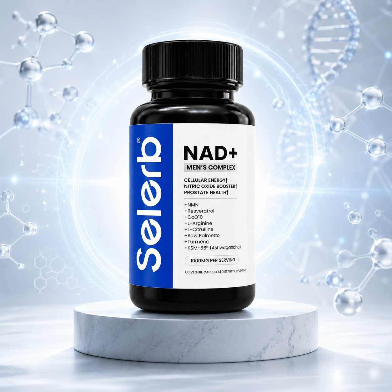 Selerb NAD+ Men's Complex Alpha 1000 MG