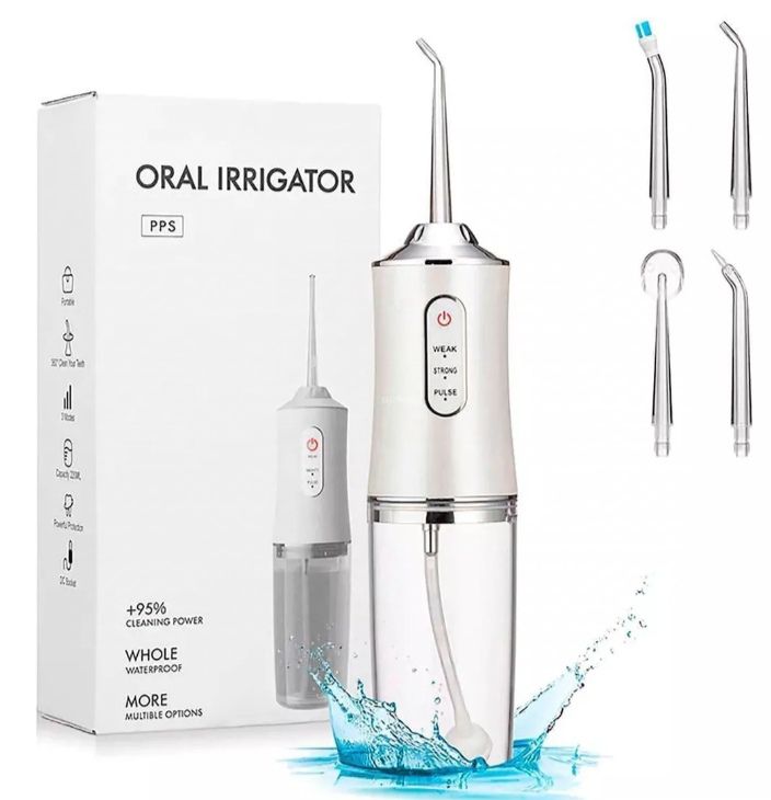 AquaSmile Pro Irrigador Dental Eléctrico