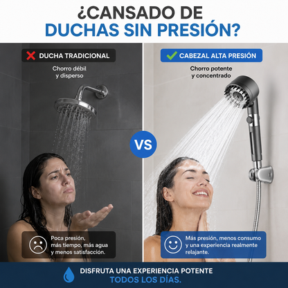 Cabezal De Ducha De Alta Presion- HydroBoost