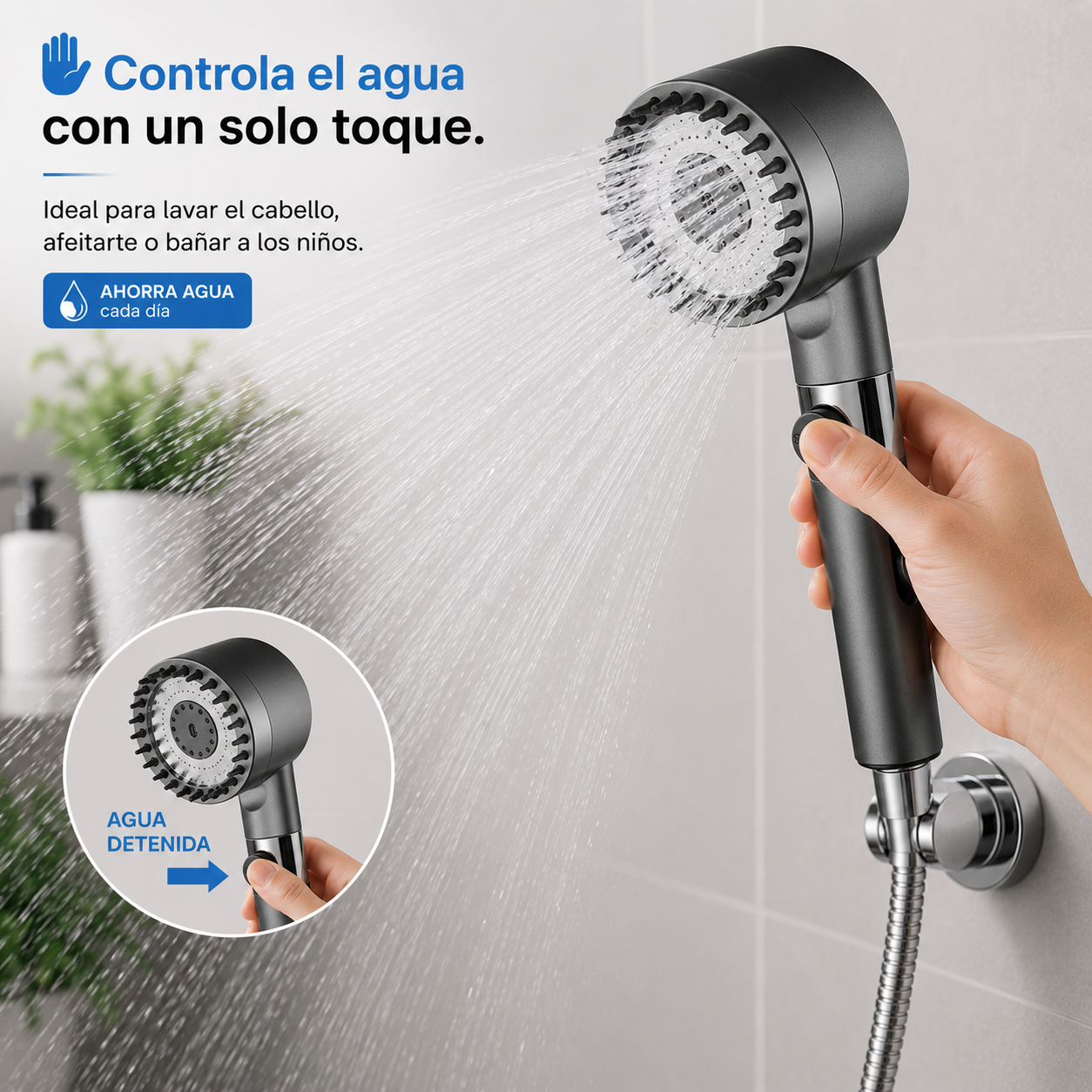 Cabezal De Ducha De Alta Presion- HydroBoost