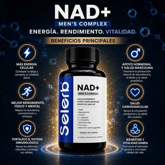 Selerb NAD+ Men's Complex Alpha 1000 MG