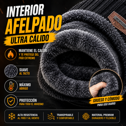 ¿Cansado de pasar frío cada invierno? ThermoFit protege tu cabeza y cuello para que disfrutes cada día.