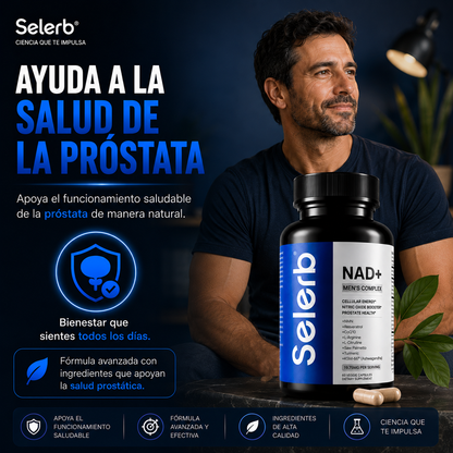 Selerb NAD+ Men's Complex Alpha 1000 MG