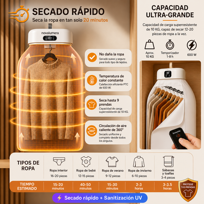 Secador de Ropa Portatil, SECAPRO