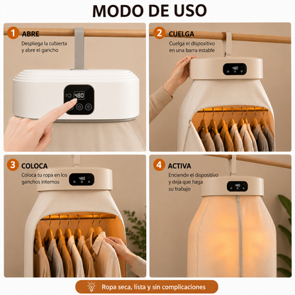 Secador de Ropa Portatil, SECAPRO