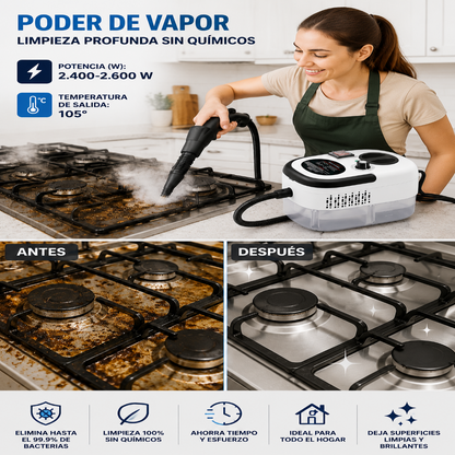 Limpiador a Vapor - VaporMax