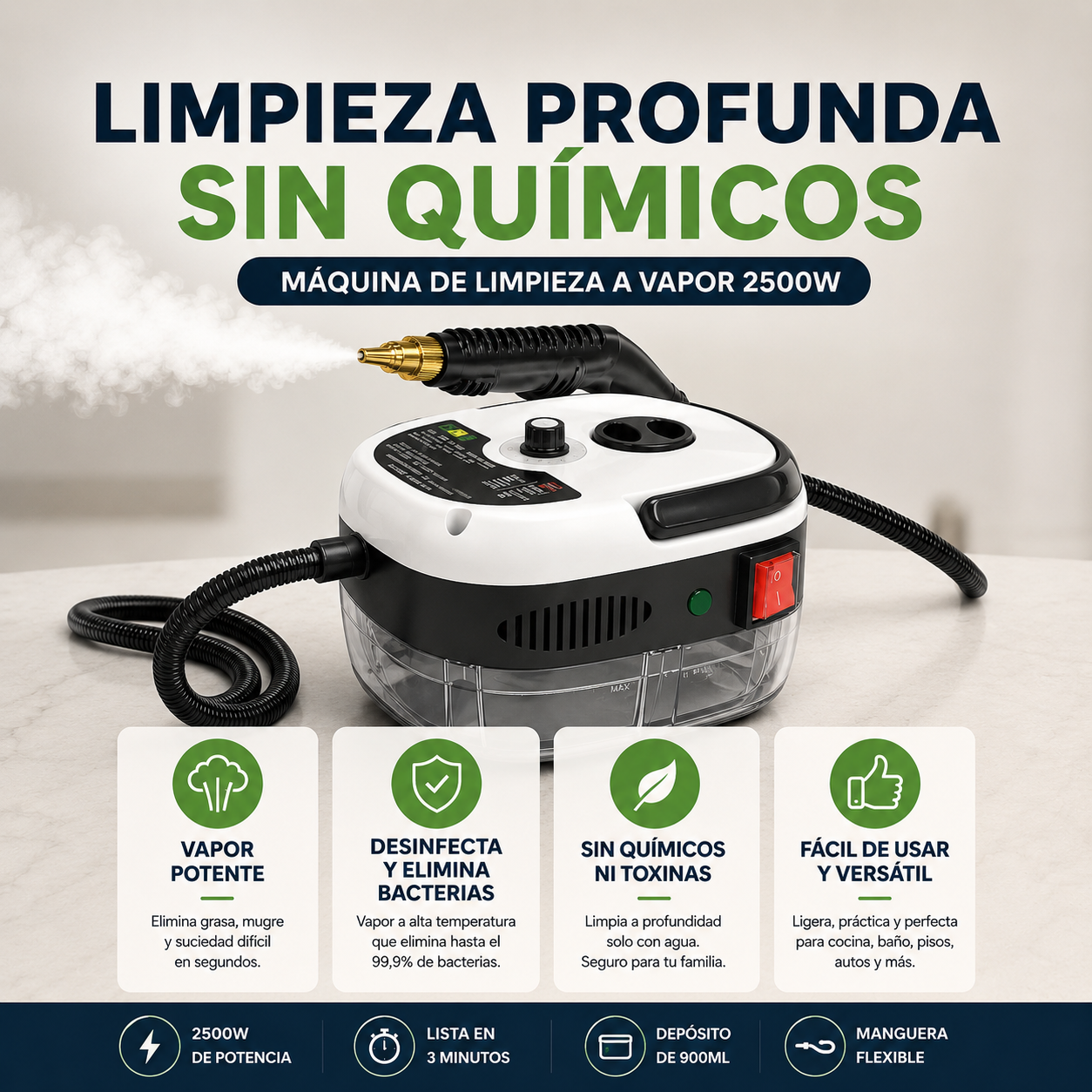Limpiador a Vapor - VaporMax