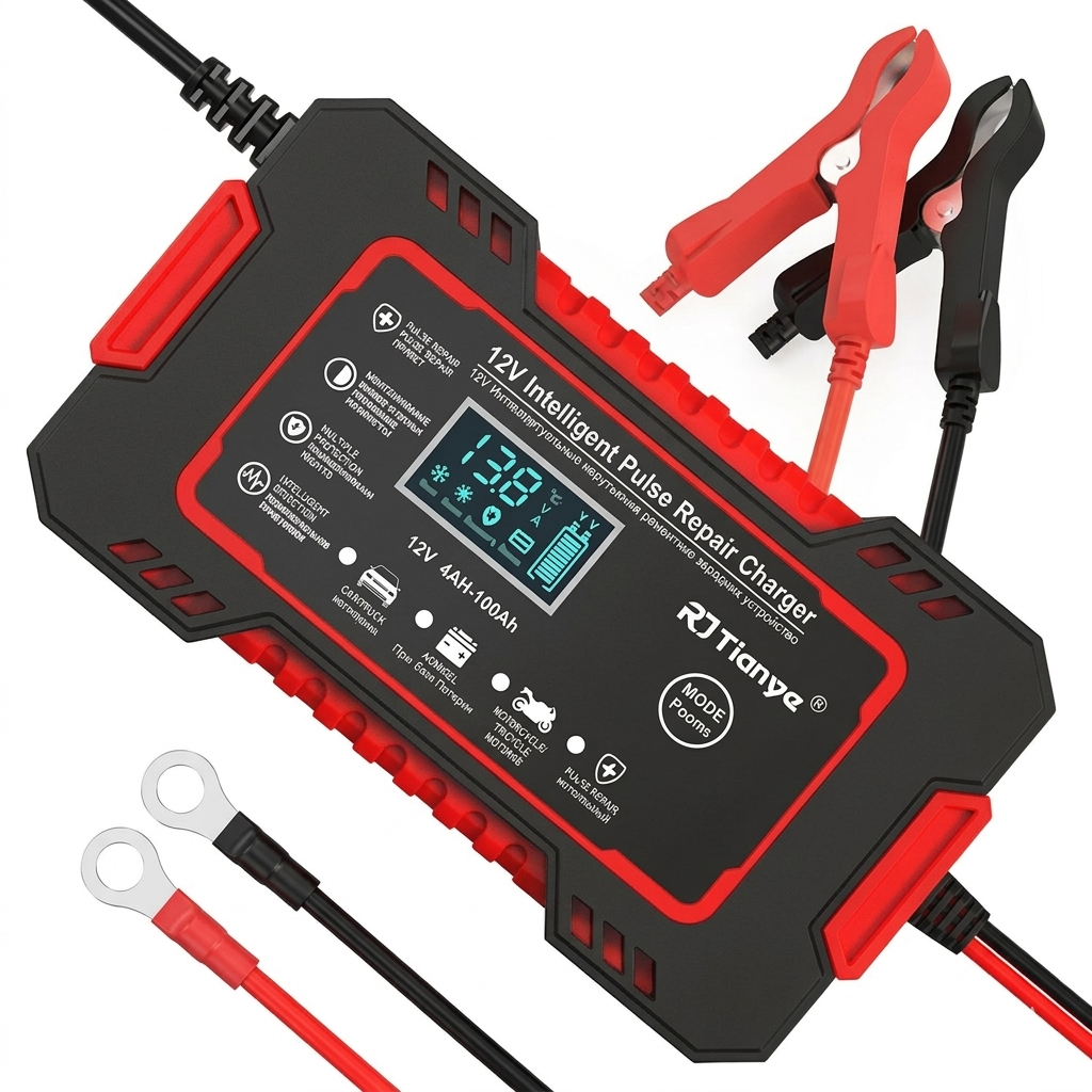 PowerVolt – Cargador Inteligente de Batería 12V