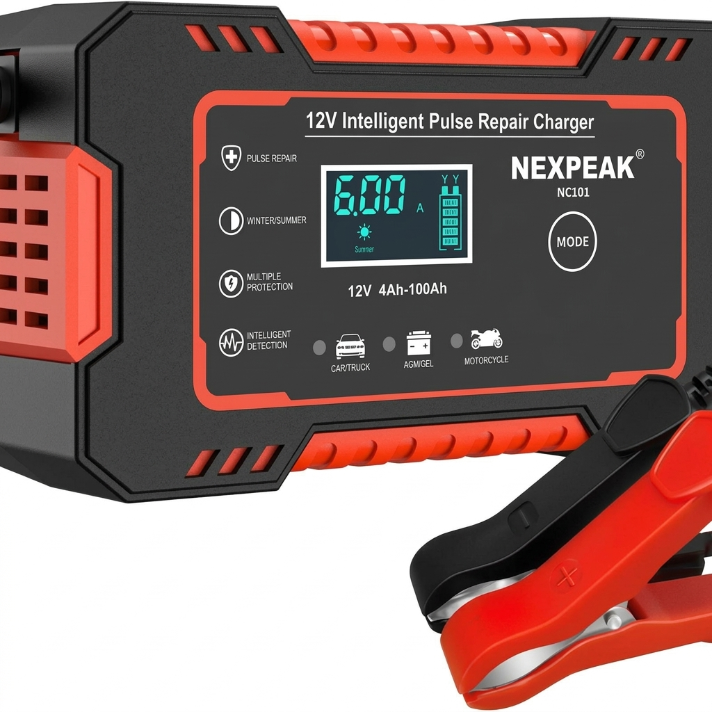 PowerVolt – Cargador Inteligente de Batería 12V