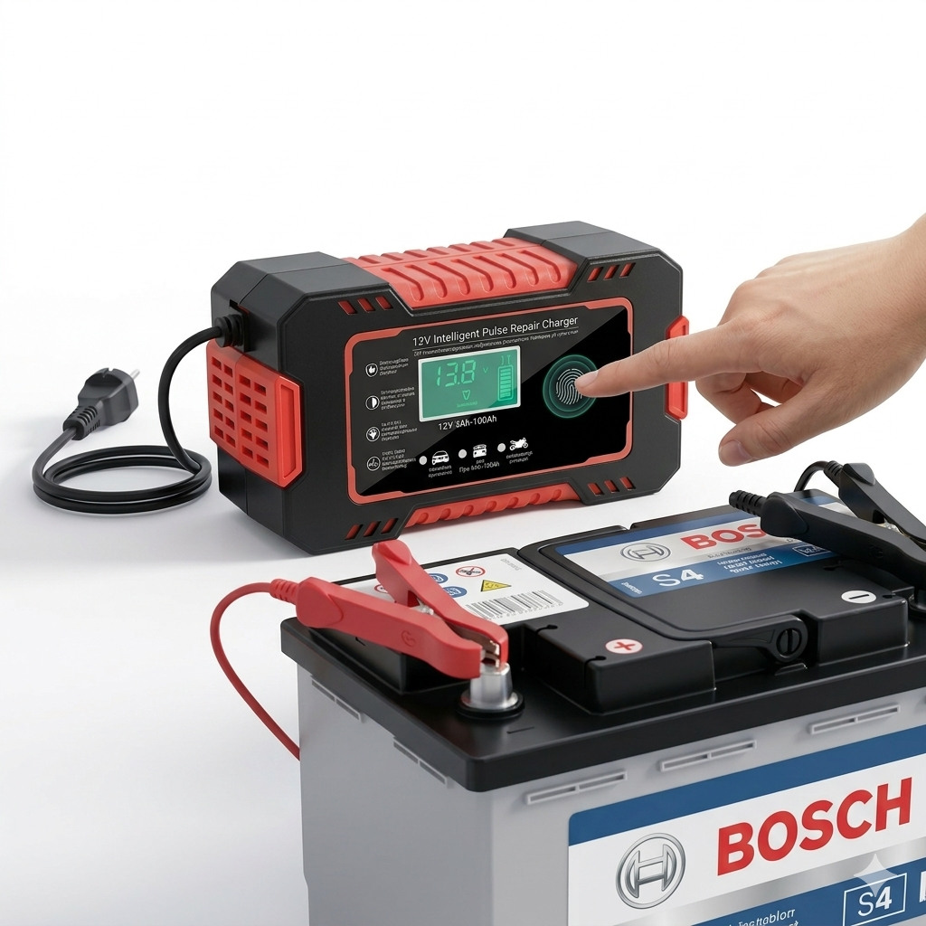 PowerVolt – Cargador Inteligente de Batería 12V