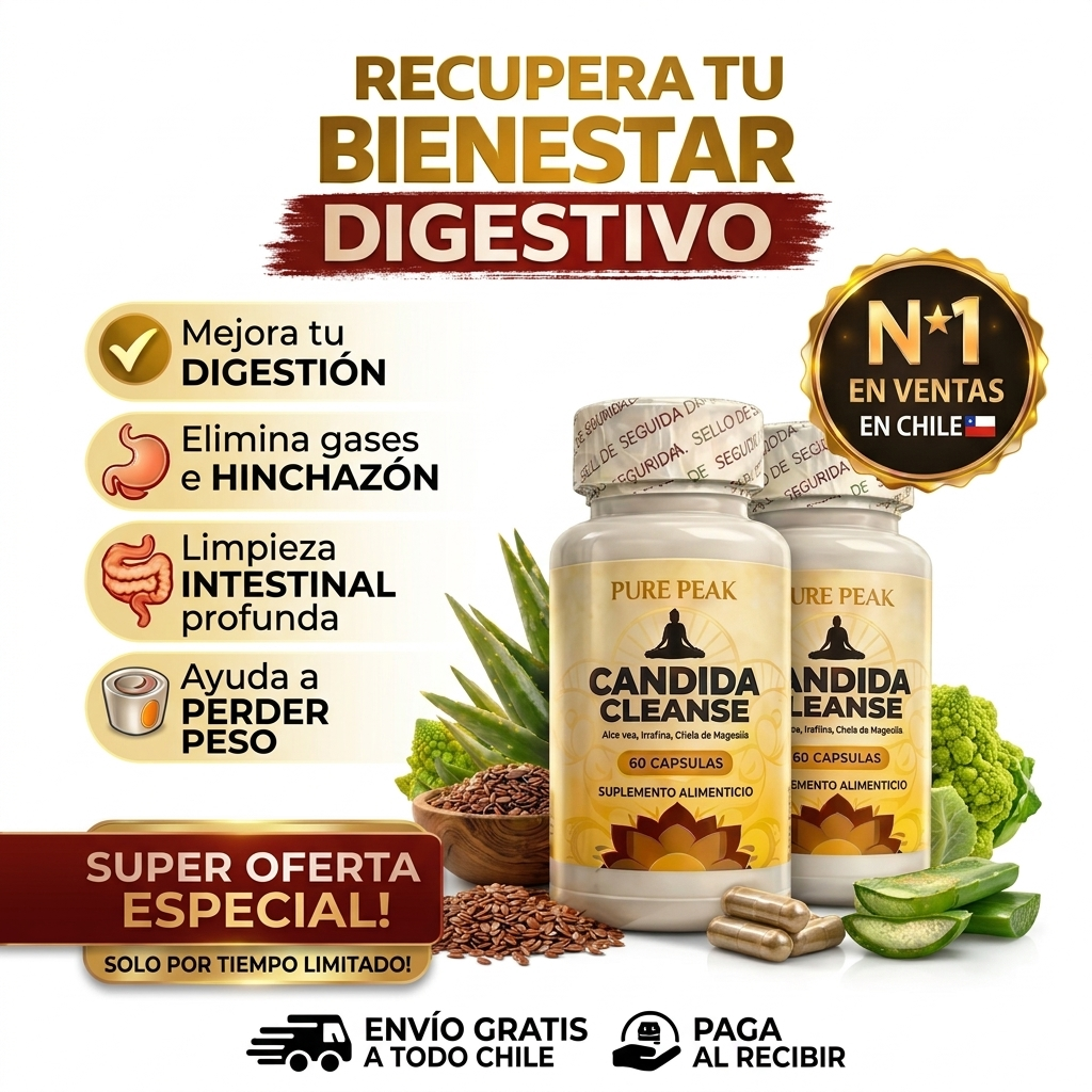 Candida Cleanse Plus | Equilibrio Digestivo y Bienestar Diario
