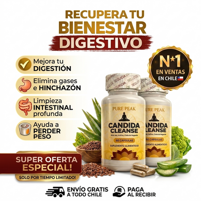 Candida Cleanse Plus | Equilibrio Digestivo y Bienestar Diario