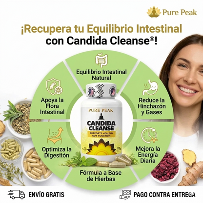 Candida Cleanse Plus | Equilibrio Digestivo y Bienestar Diario