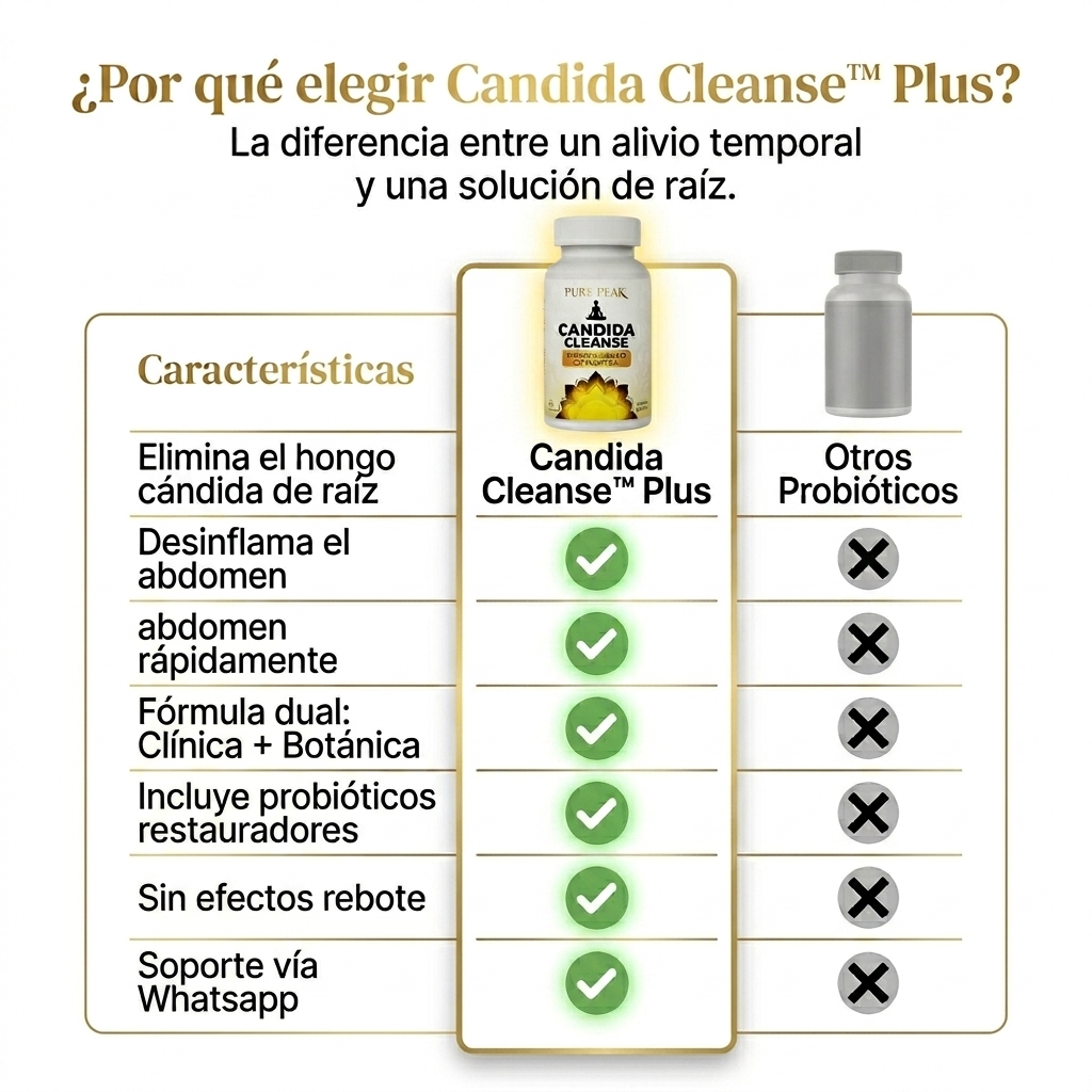 Candida Cleanse Plus | Equilibrio Digestivo y Bienestar Diario