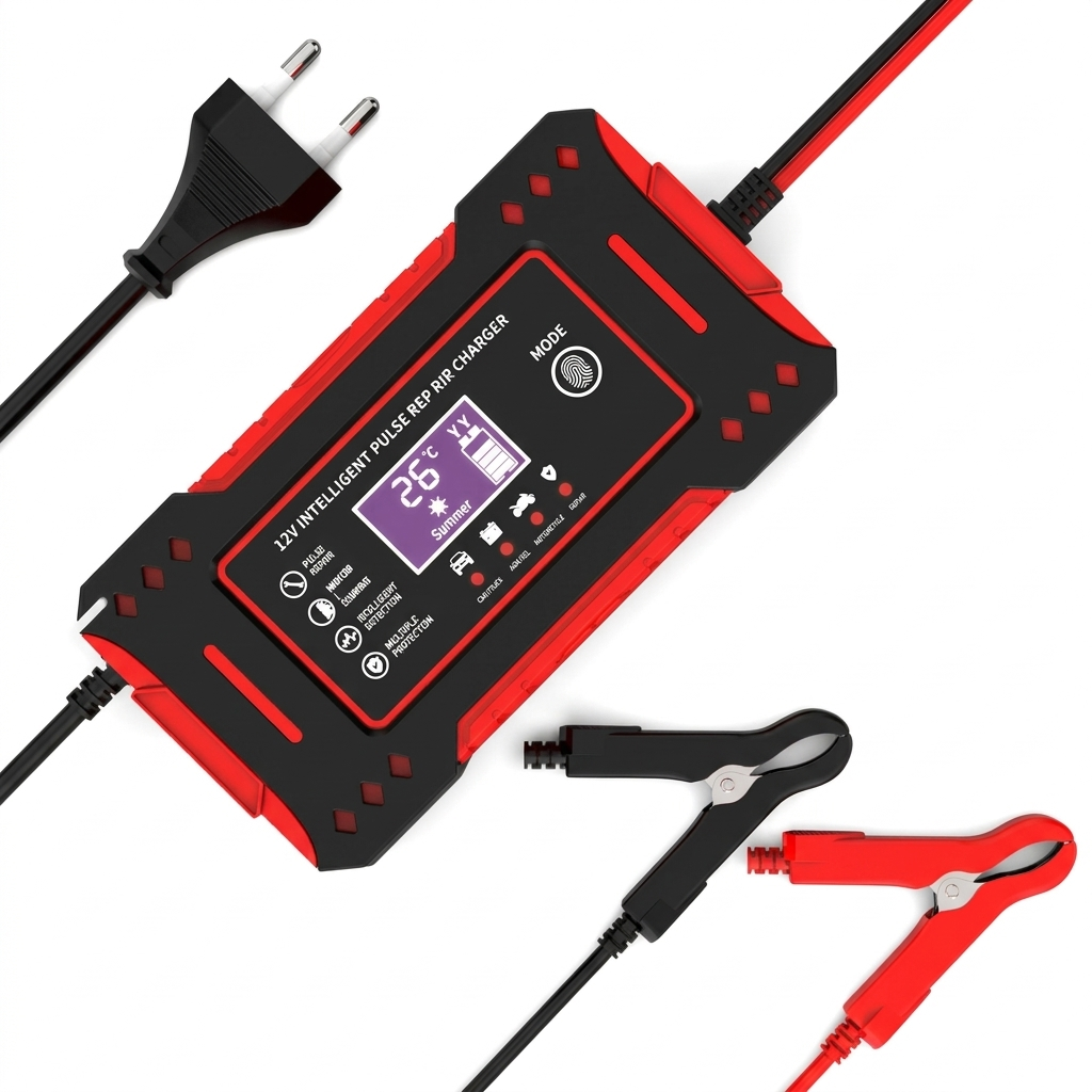 PowerVolt – Cargador Inteligente de Batería 12V