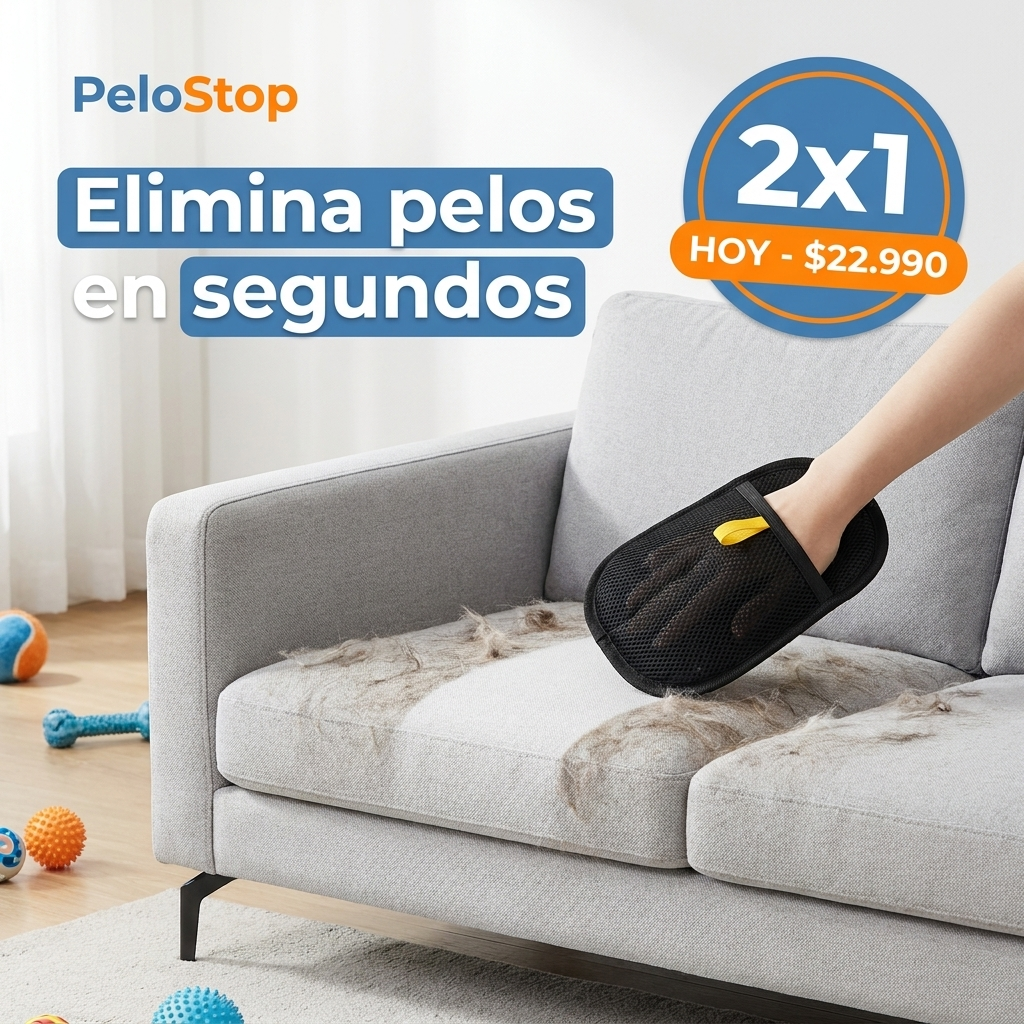 PeloStop - Guante Atrapa Pelos 2x1